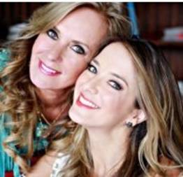 Ticiane Pinheiro em fotos polêmicas com a própria mãe
